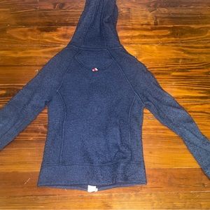 Tracksmith Freya hoodie navy blue xs